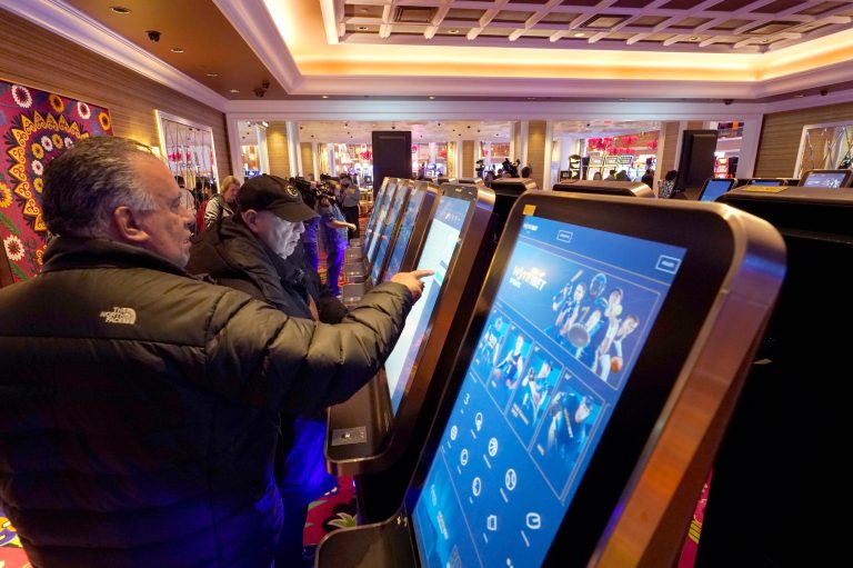 Louisiana sports gaming tax collections were down in November