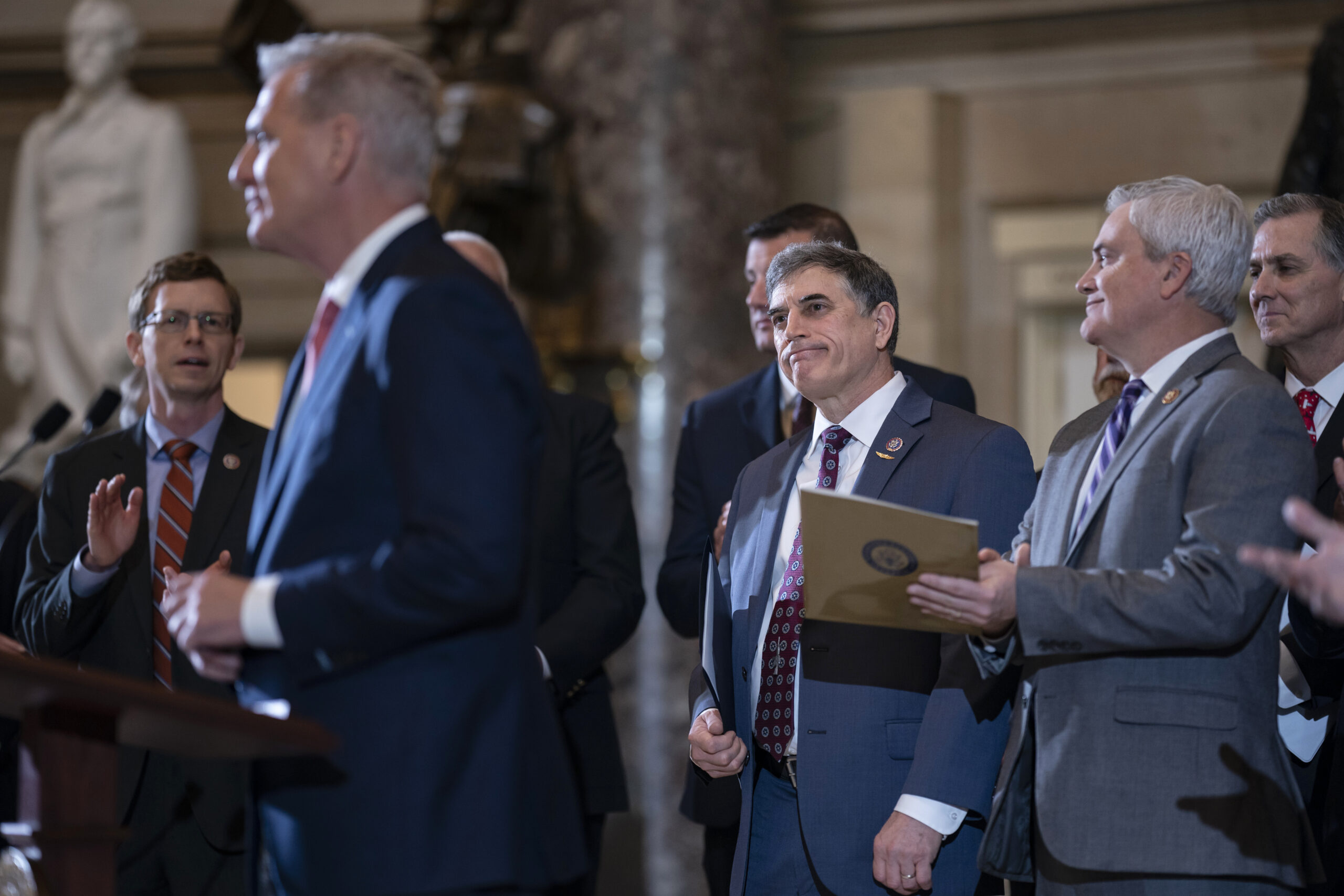 Kevin McCarthy, Andrew Clyde, James Comer