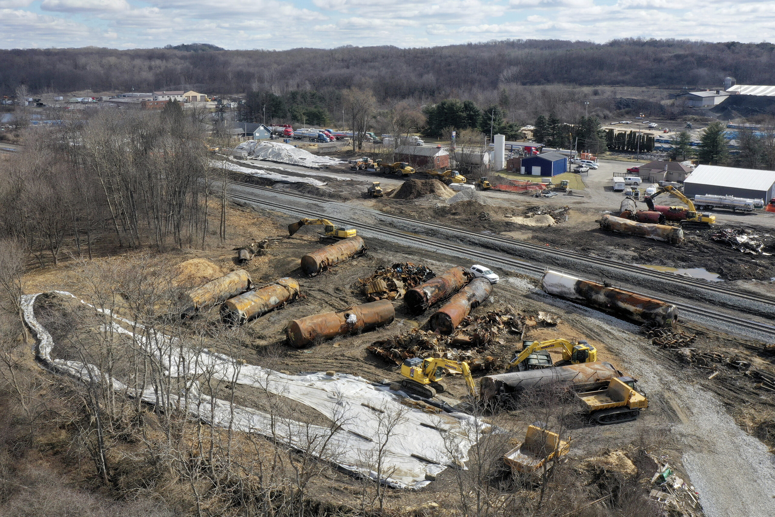 Ohio train derailment: EPA warns states against blocking hazardous waste shipments