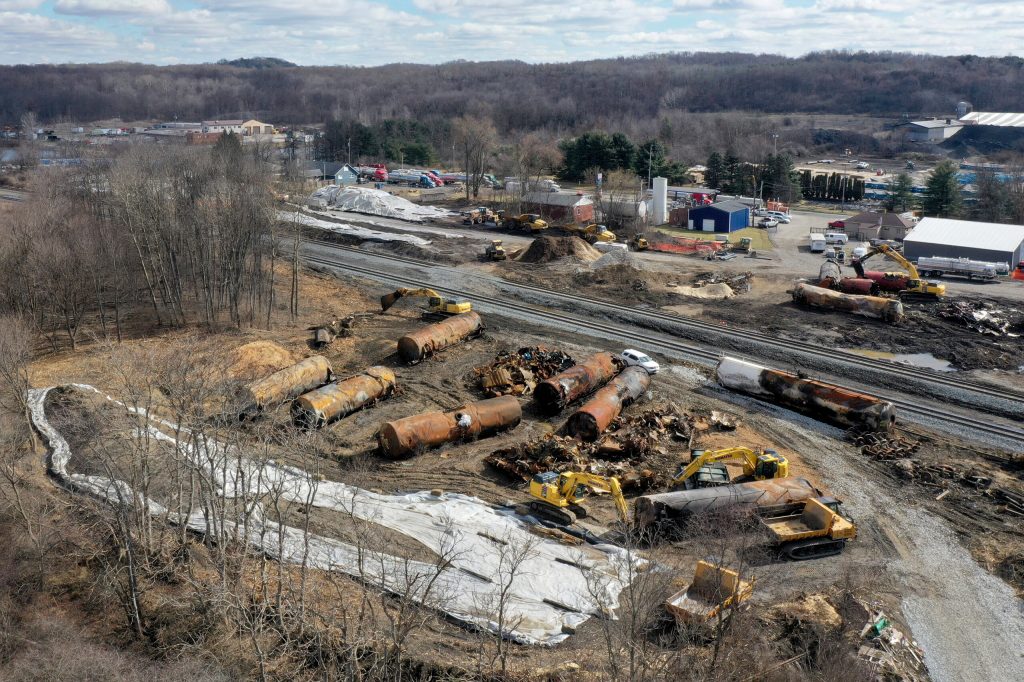 Ohio train derailment: EPA warns states against blocking hazardous waste shipments