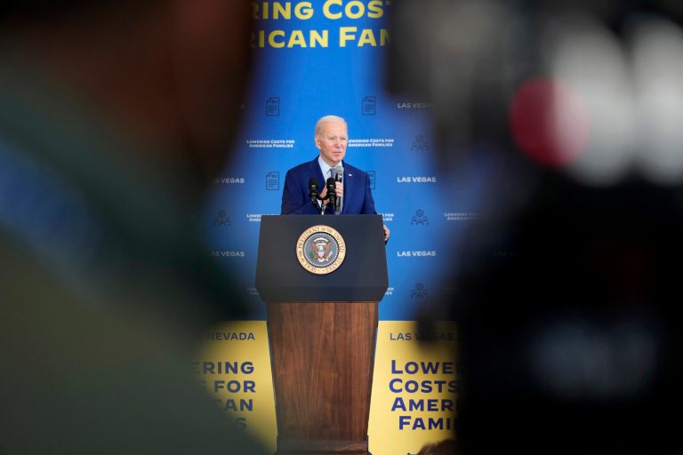 Biden tries rebranding GOP as the real police defunders in budget showdown