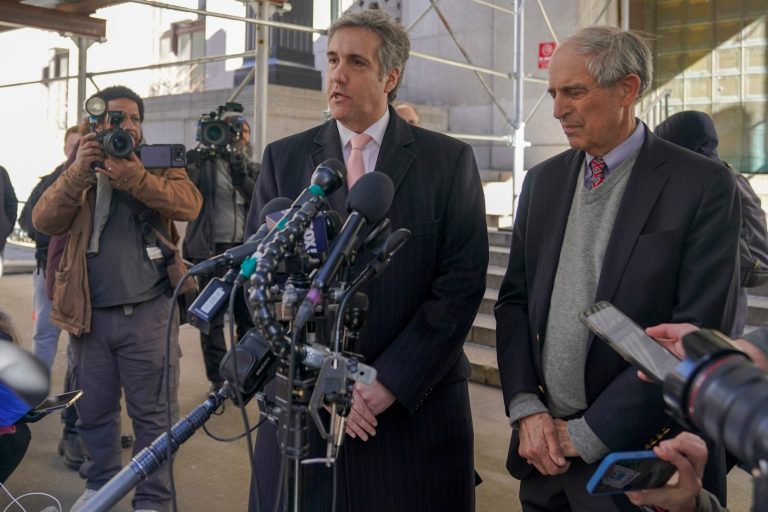 Michael Cohen’s former lawyer likely to testify in Manhattan Trump inquiry: Report