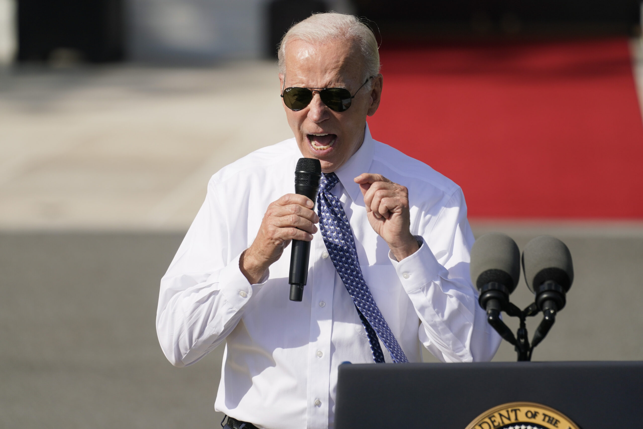 Biden under fire from Democrats for moderating approach ahead of 2024 contest