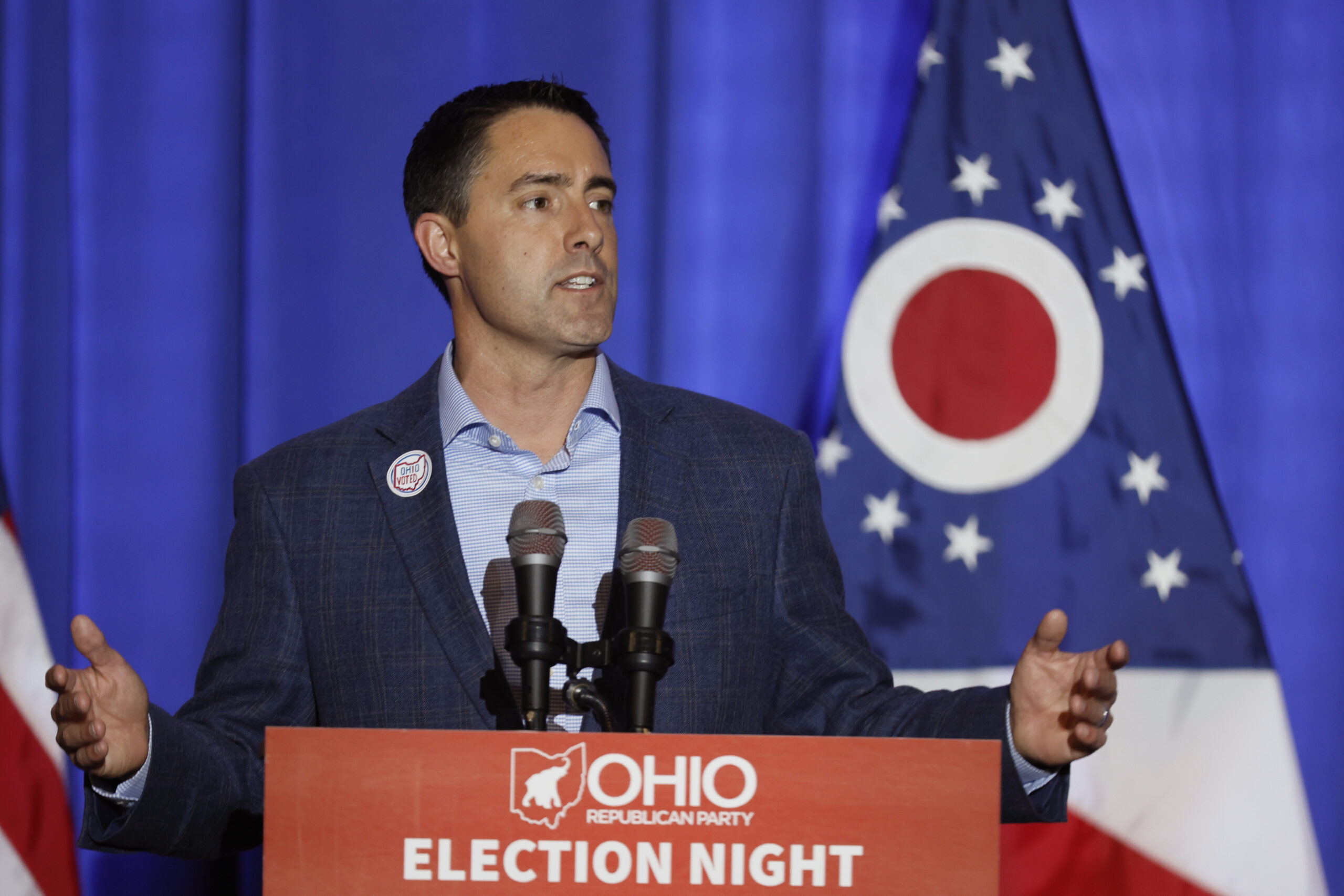 LaRose leads Republicans in race to challenge Ohio Sen. Sherrod Brown, poll says