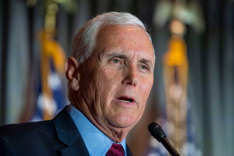 Pence warns of entitlement and debt ‘iceberg’ sinking US in break with Trump