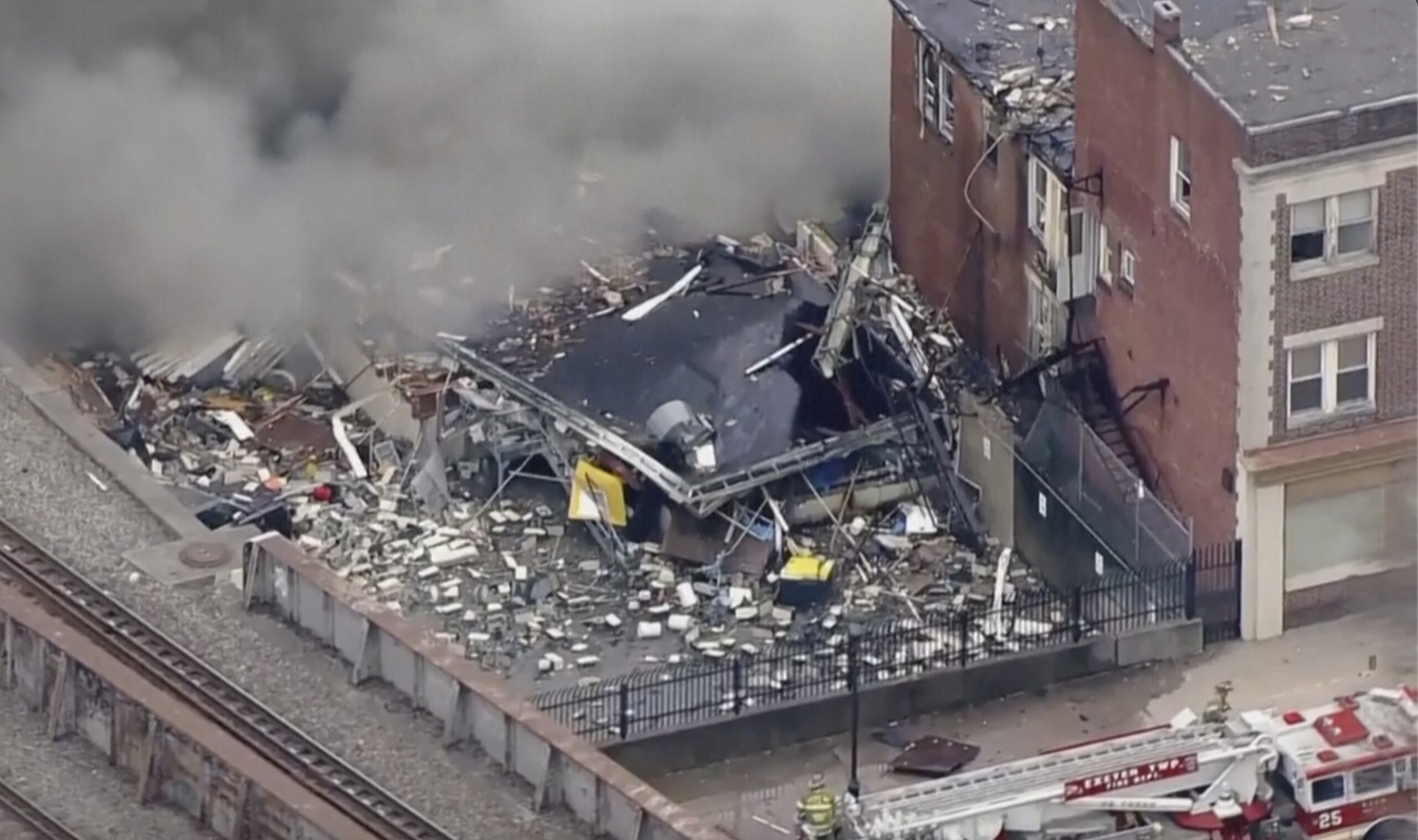 Massive explosion at Pennsylvania chocolate factory kills five, leaves two missing