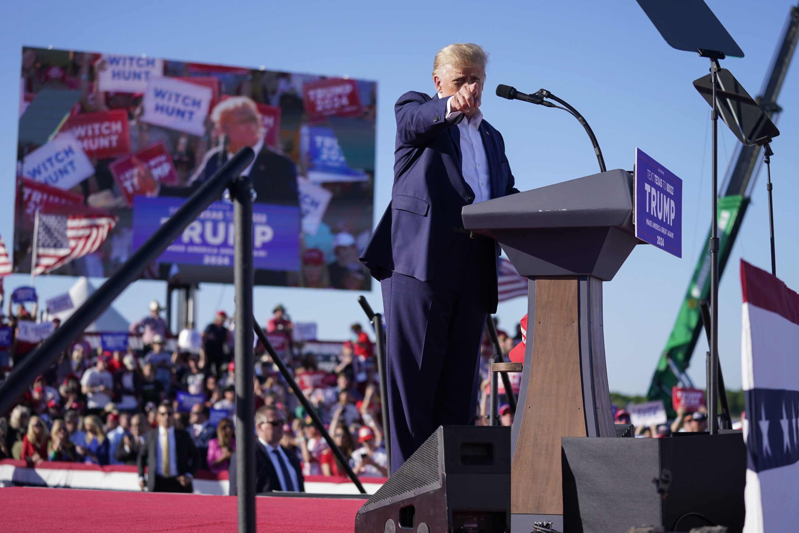 Trump rips into DeSantis’s dwindling poll numbers as 2024 feud escalates