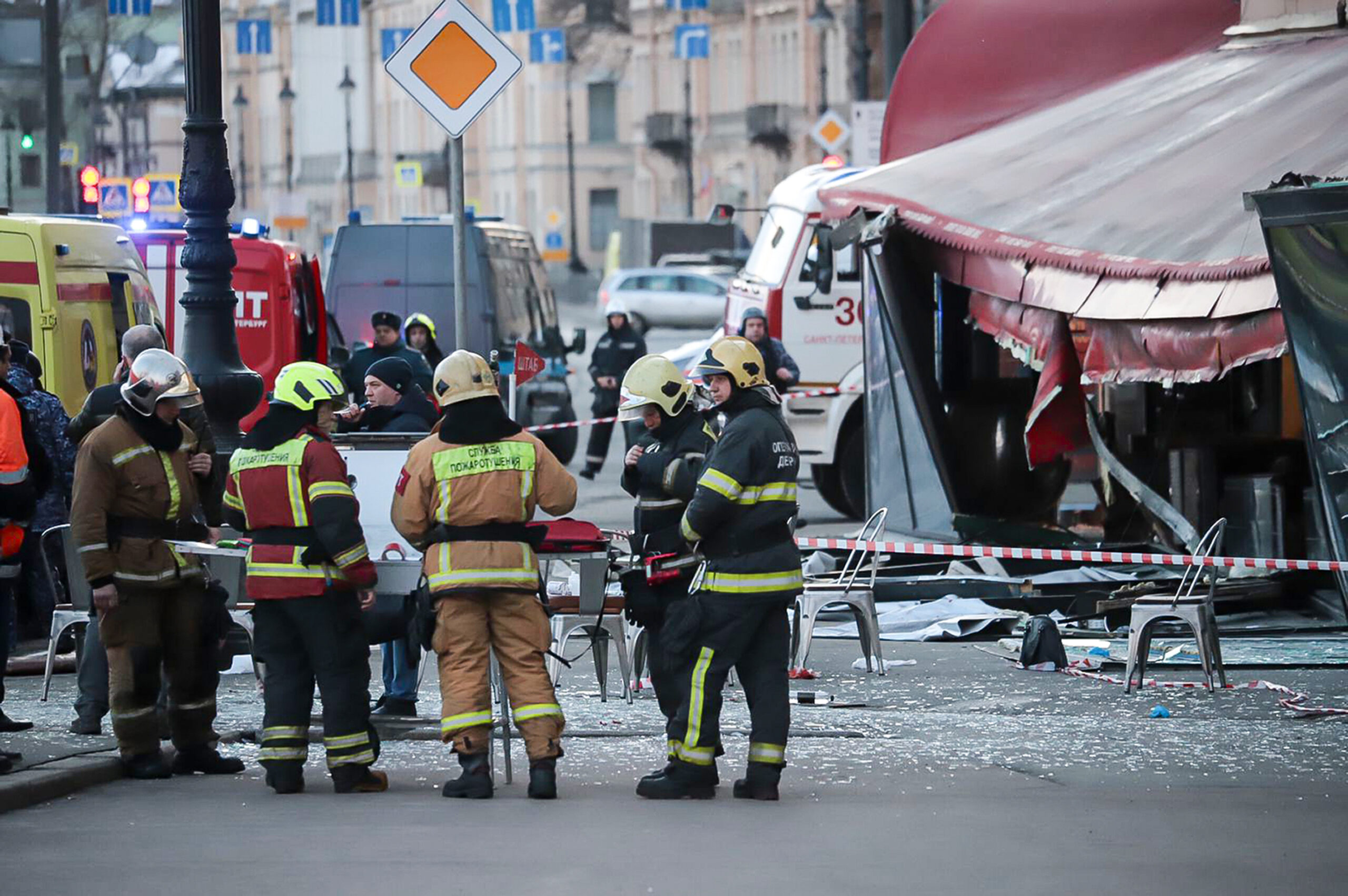 Russia Cafe Explosion