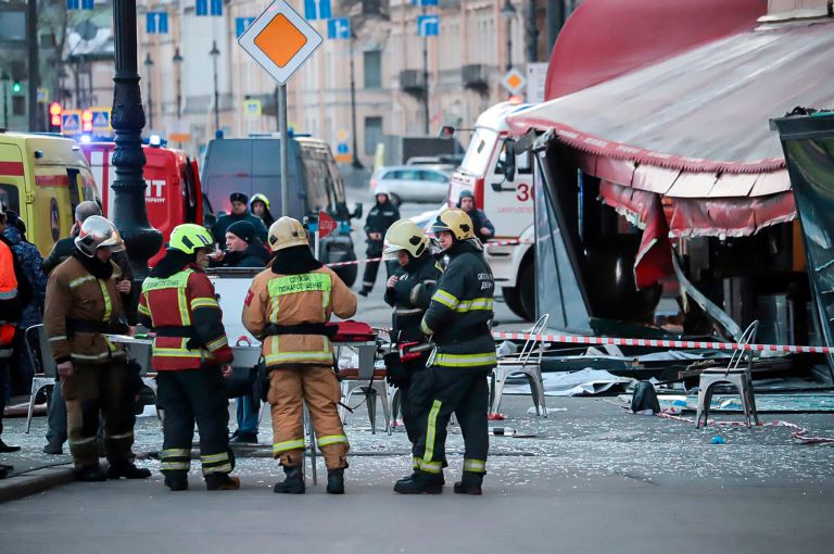 Woman detained in connection with Russian cafe blast that killed military blogger