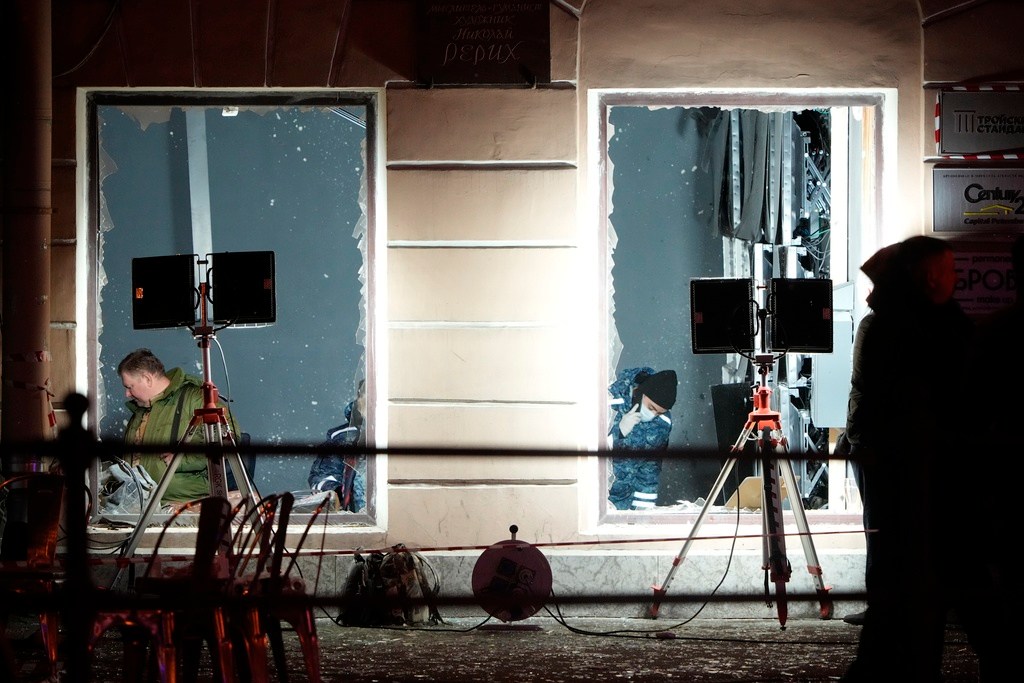 Explosion in Russian cafe kills prominent military blogger