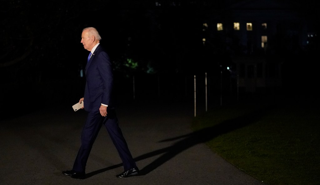 Biden goes quiet as Trump grabs the spotlight