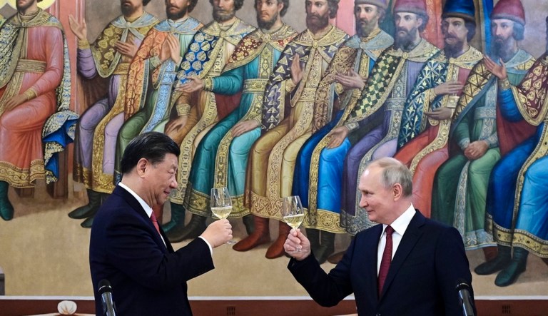 Putin thanks Xi for support in virtual meeting following brief Russian coup attempt