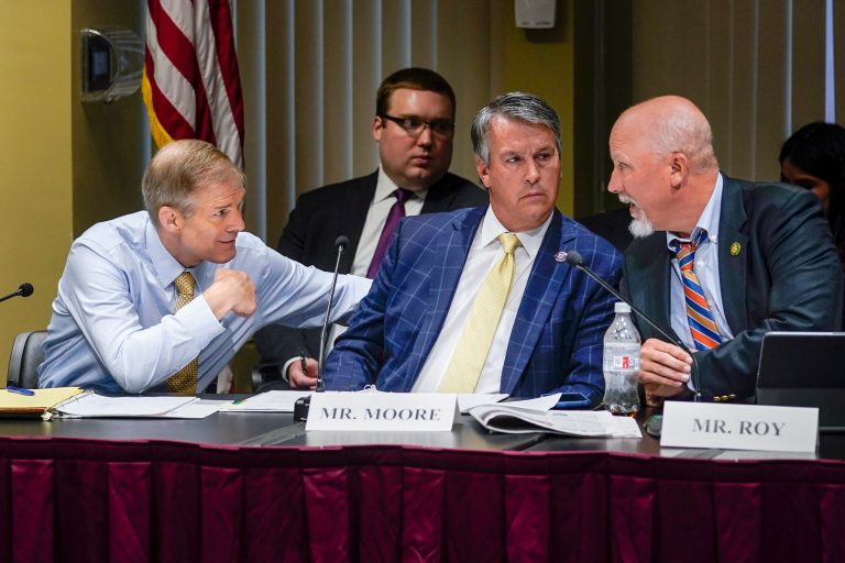 Rep. Barry Moore will vote for Jordan for speaker following House Freedom Caucus meeting