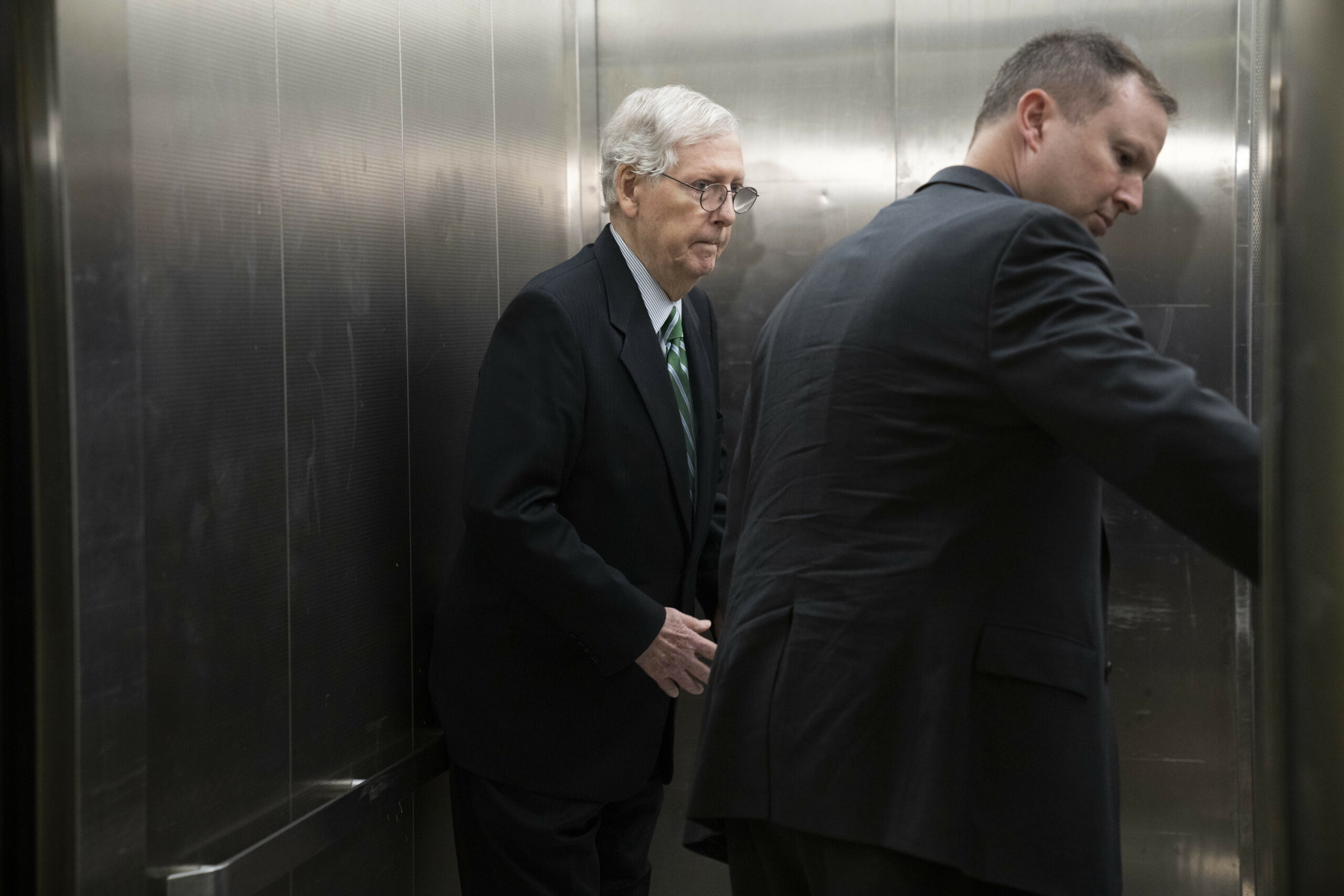 Nearly two-thirds of Republicans believe McConnell should resign, poll shows