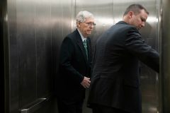 Nearly two-thirds of Republicans believe McConnell should resign, poll shows