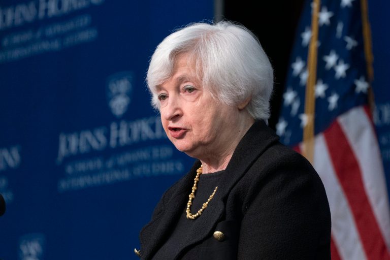 Treasury Secretary Janet Yellen testifies during a House Financial Services Committee hearing Thursday, Sept. 30, 2021, on Capitol Hill in Washington.