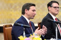 DeSantis dismisses 2024 polling decline against Trump: ‘I’m not a candidate’