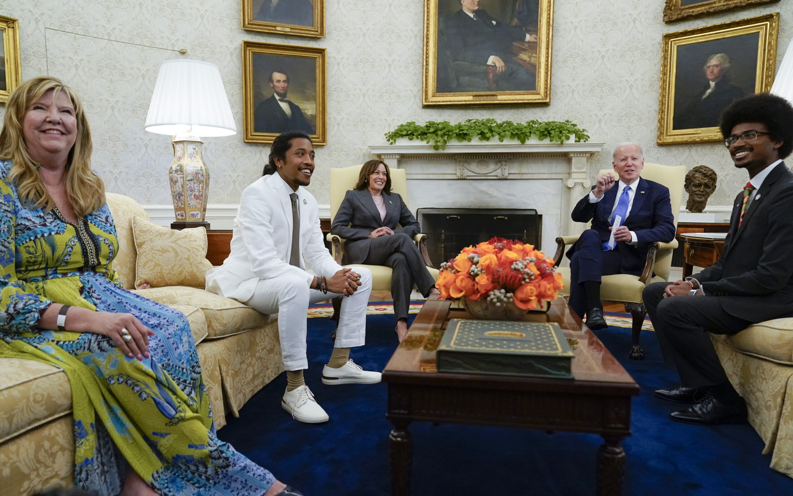 Biden thanks ‘Tennessee Three’ for ‘standing up for our kids’ in White House meeting