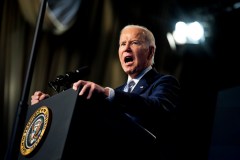 Biden launches 2024 campaign in search of villains