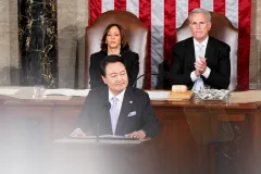 South Korean president praises relationship with US on 70th anniversary of alliance