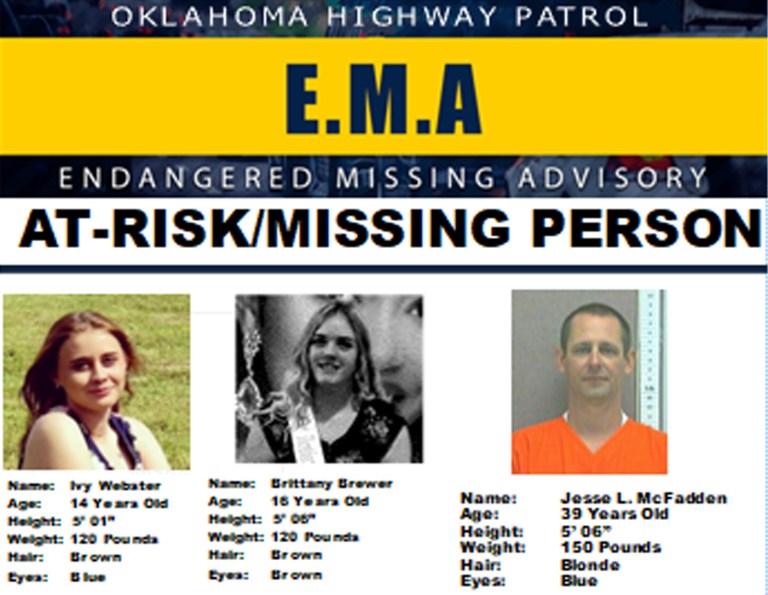 Oklahoma teenagers found dead along with five others after search