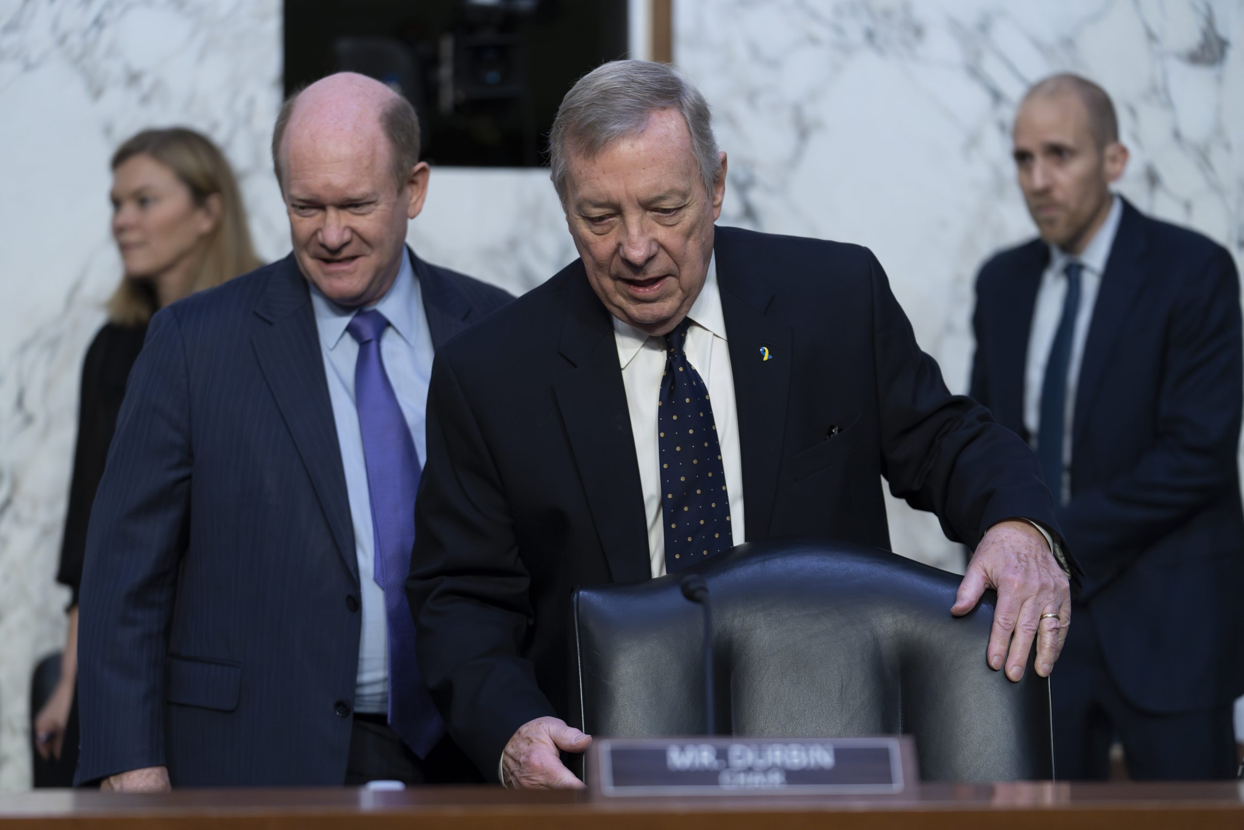 Dick Durbin, Chris Coons