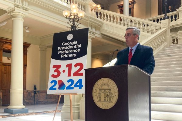 Georgia pours cold water on DNC election plan to move voting contest