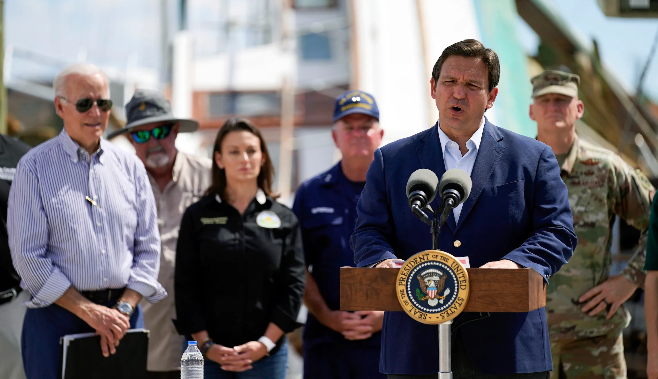 White House working closely with DeSantis on Florida hurricane prep