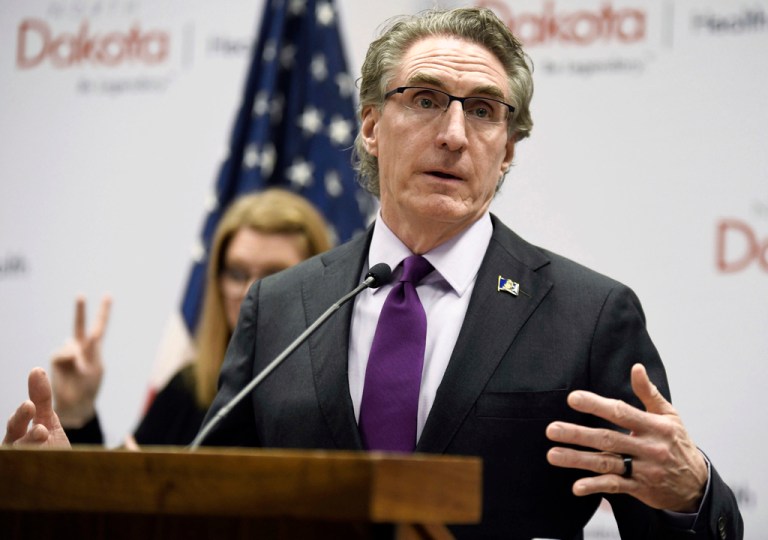 North Dakota Gov. Doug Burgum.