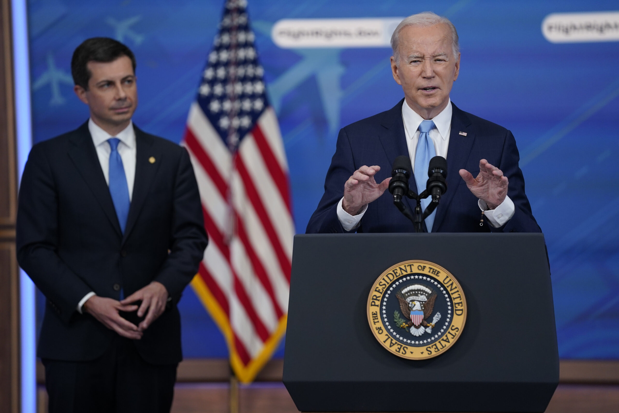 Biden claims new federal rule will ‘make air travel better for all Americans’