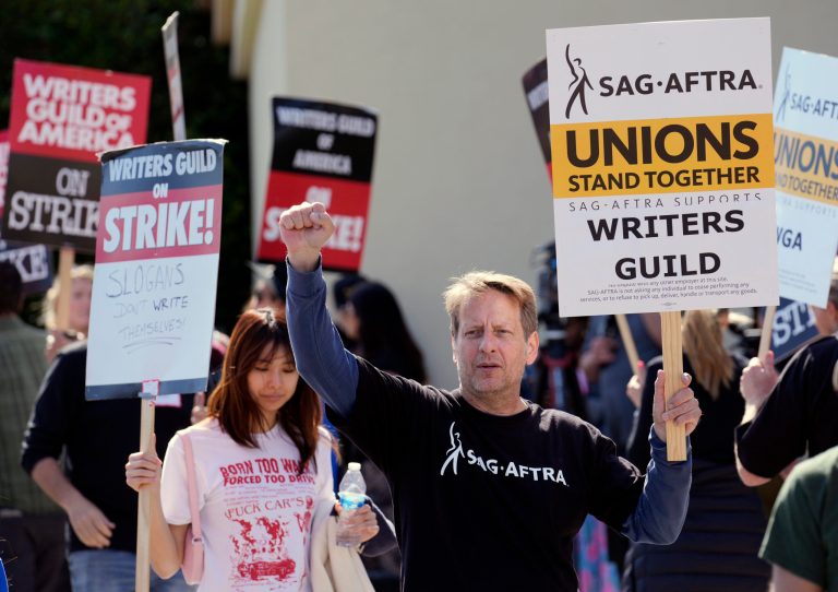 Screen Actors Guild announes strikes after month of negotiation, shutting down Hollywood