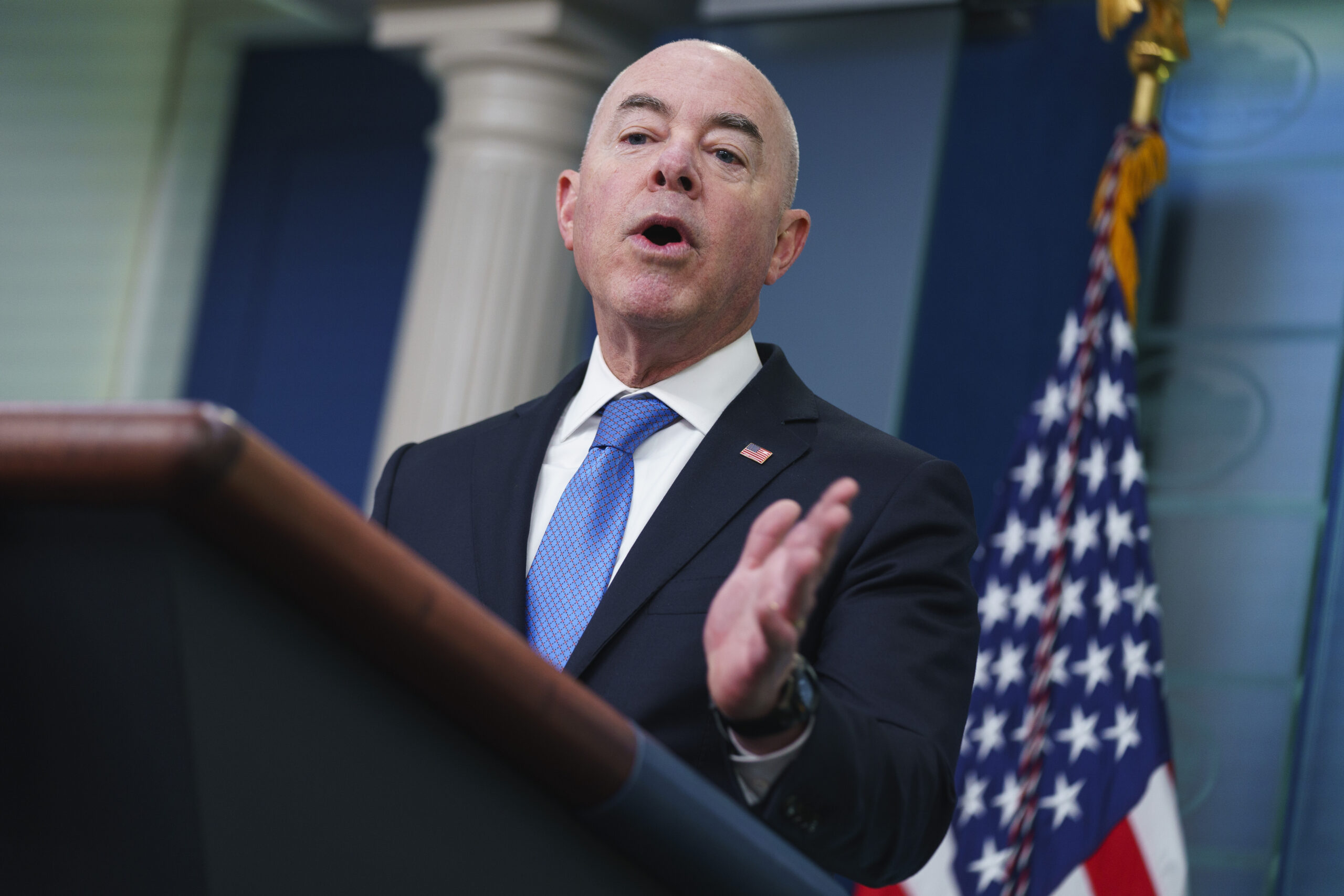 Title 42 ends: Mayorkas says Border Patrol experienced ‘50% drop’ in migrant encounters
