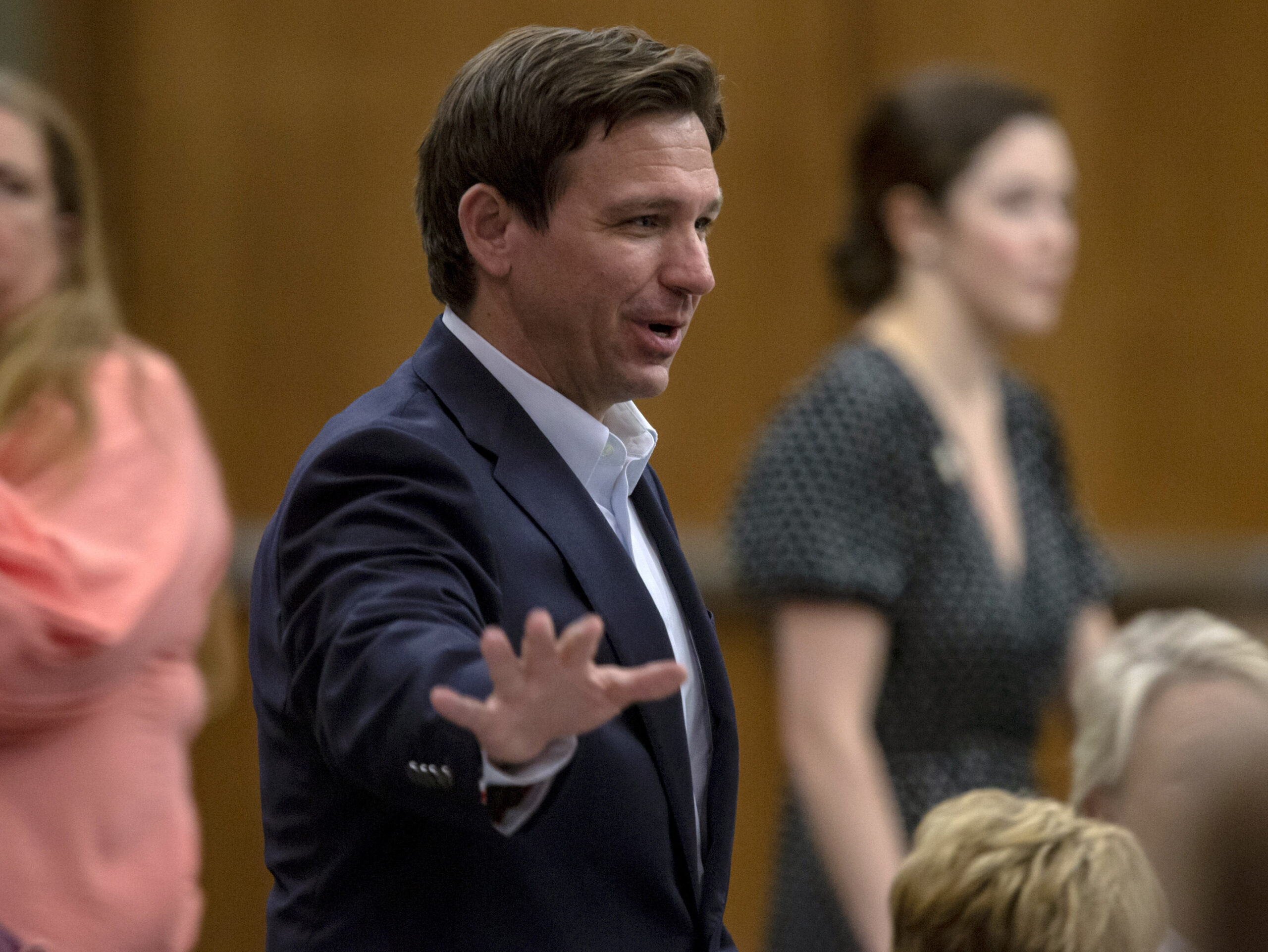 DeSantis rips student attacks on Riley Gaines: ‘They should be expelled’