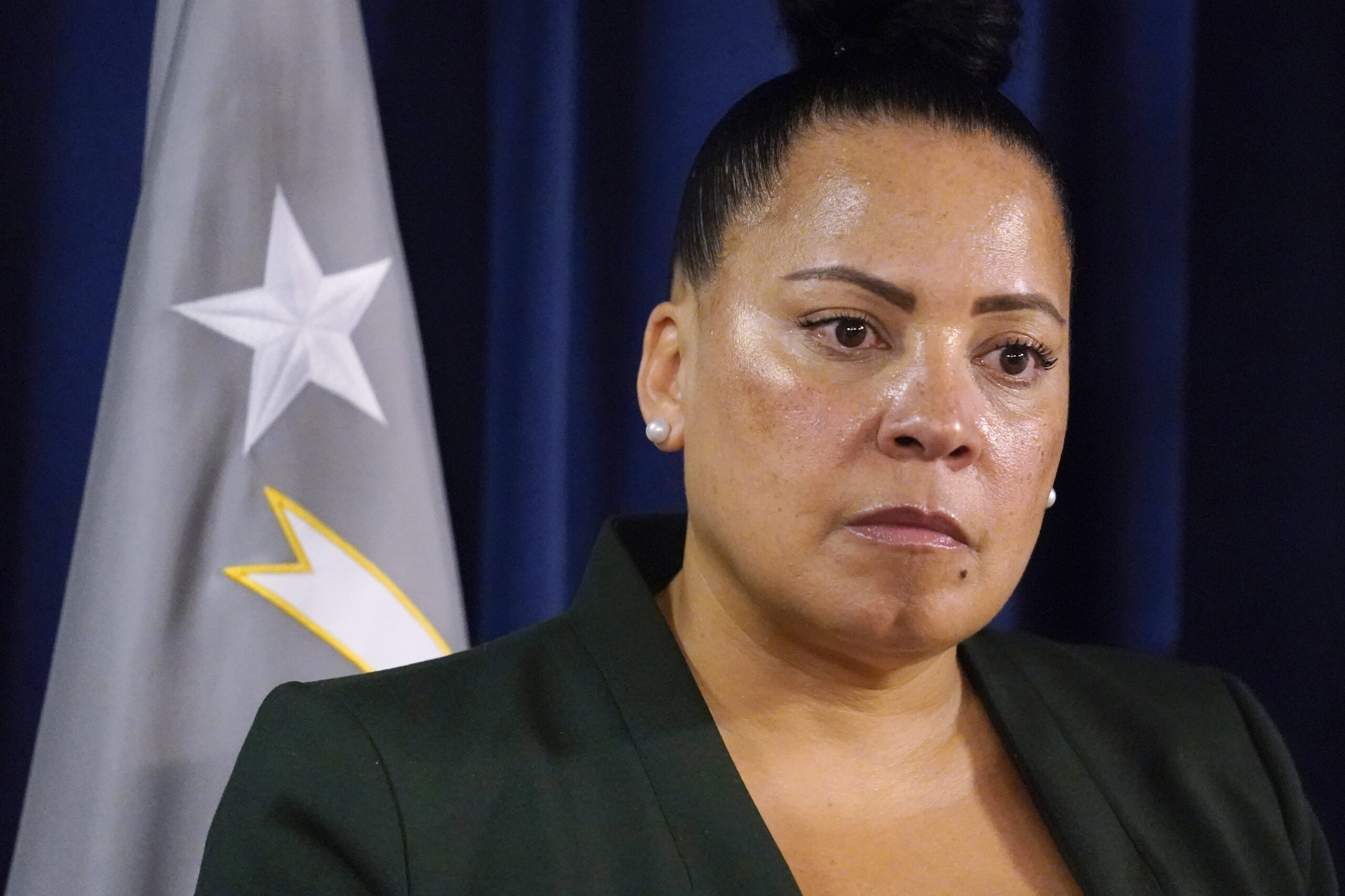 Trump attacks Democratic ‘persecutors’ as Massachusetts attorney Rachael Rollins resigns over leaks
