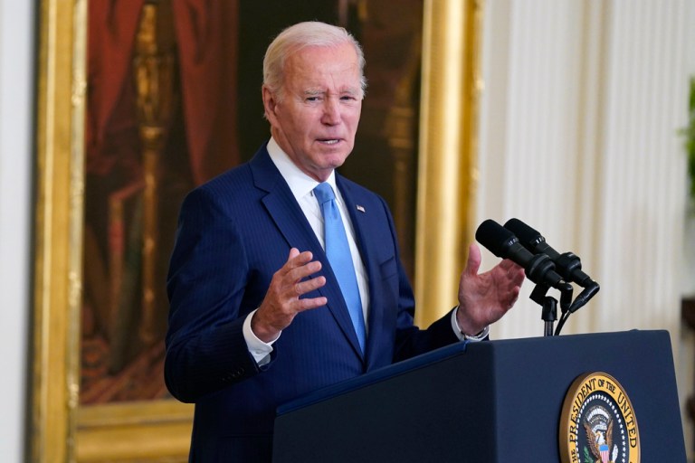 Biden praises AI companies’ agreement to adopt guardrails for protecting user data