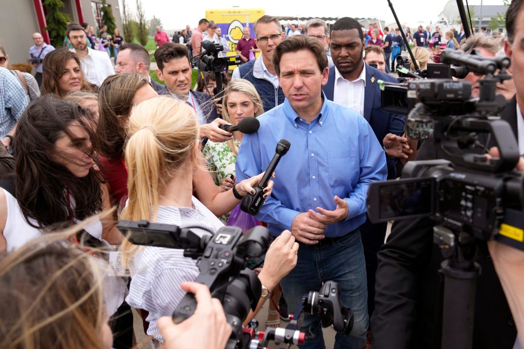 If DeSantis isn’t the front-runner, why is everyone treating him like he is?