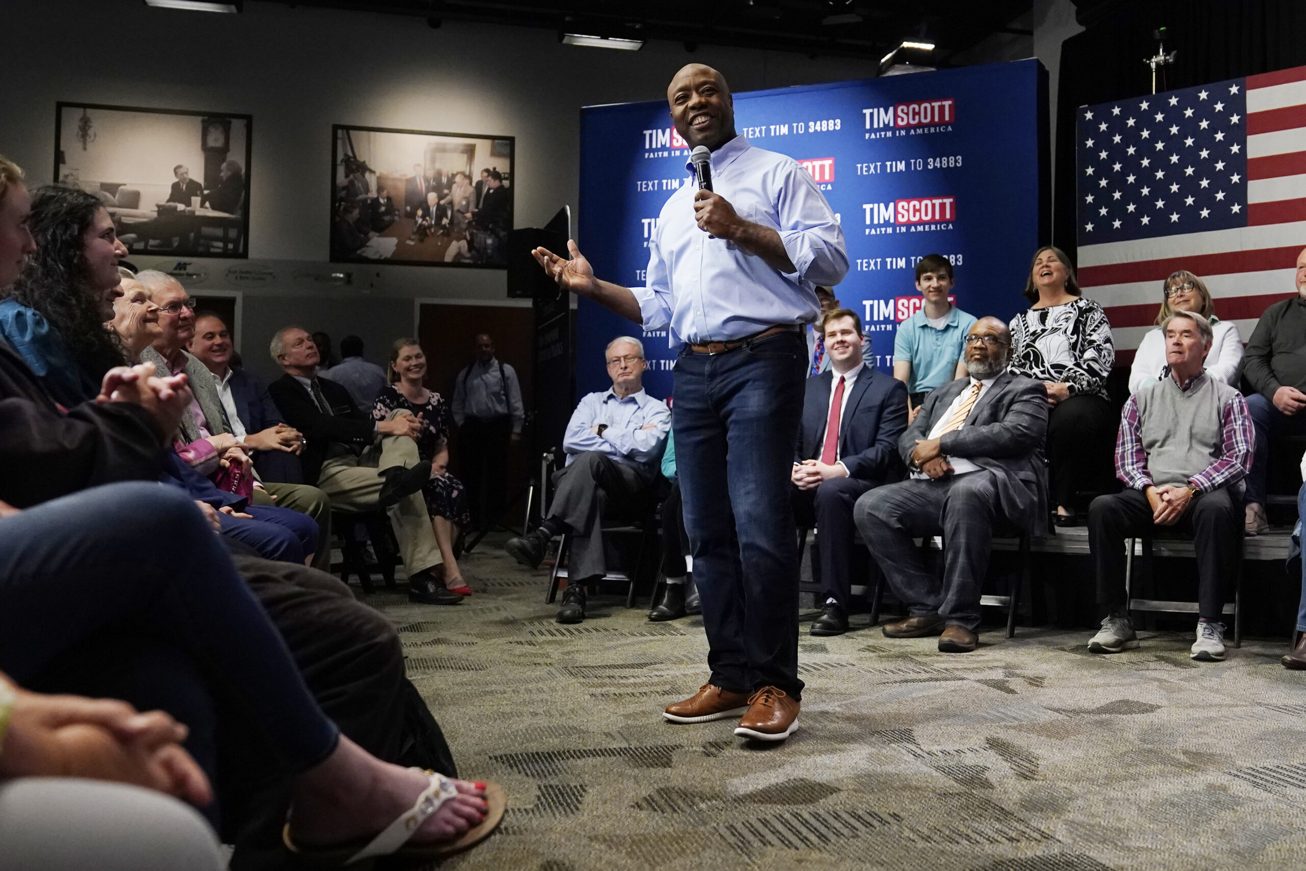 Tim Scott tests theory Republican primary voters don’t want a brawler 2024 nominee