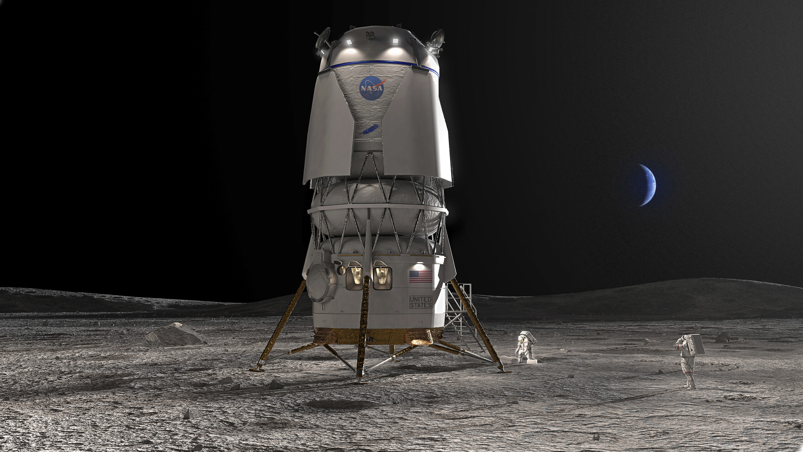 Blue Origin wins NASA contract for Artemis V Moon mission