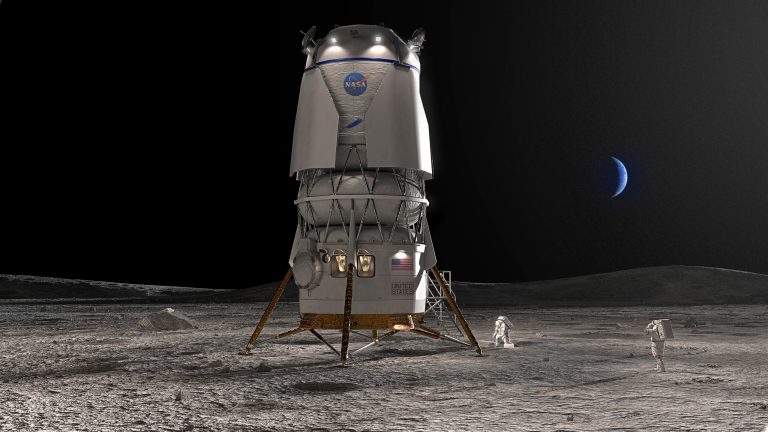Blue Origin wins NASA contract for Artemis V Moon mission