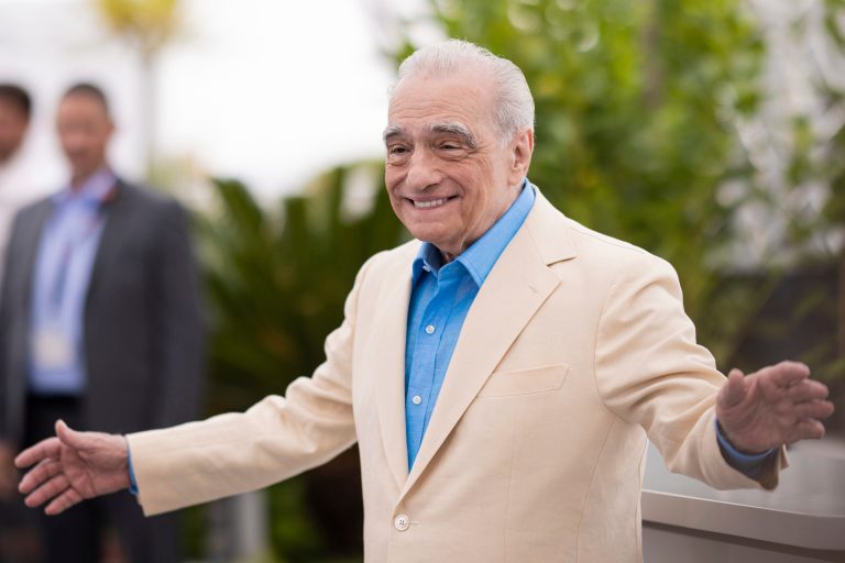 Director Martin Scorsese poses for photographers at the photo call for the film 'Killers of the Flower Moon' at the 76th international film festival, Cannes, southern France, Sunday, May 21, 2023. 