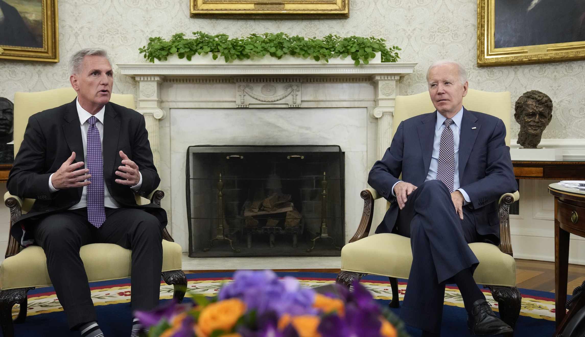 Biden and Republicans blame each other for default they insist won’t happen