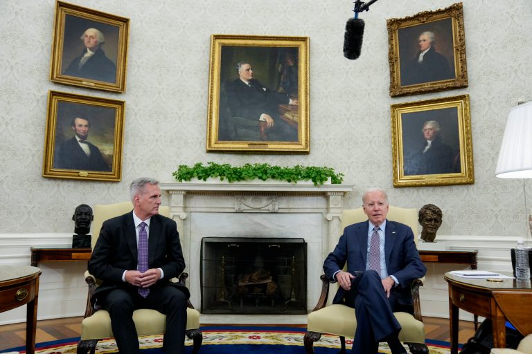 Biden takes controversial debt crisis solution backed by Democrats off the table