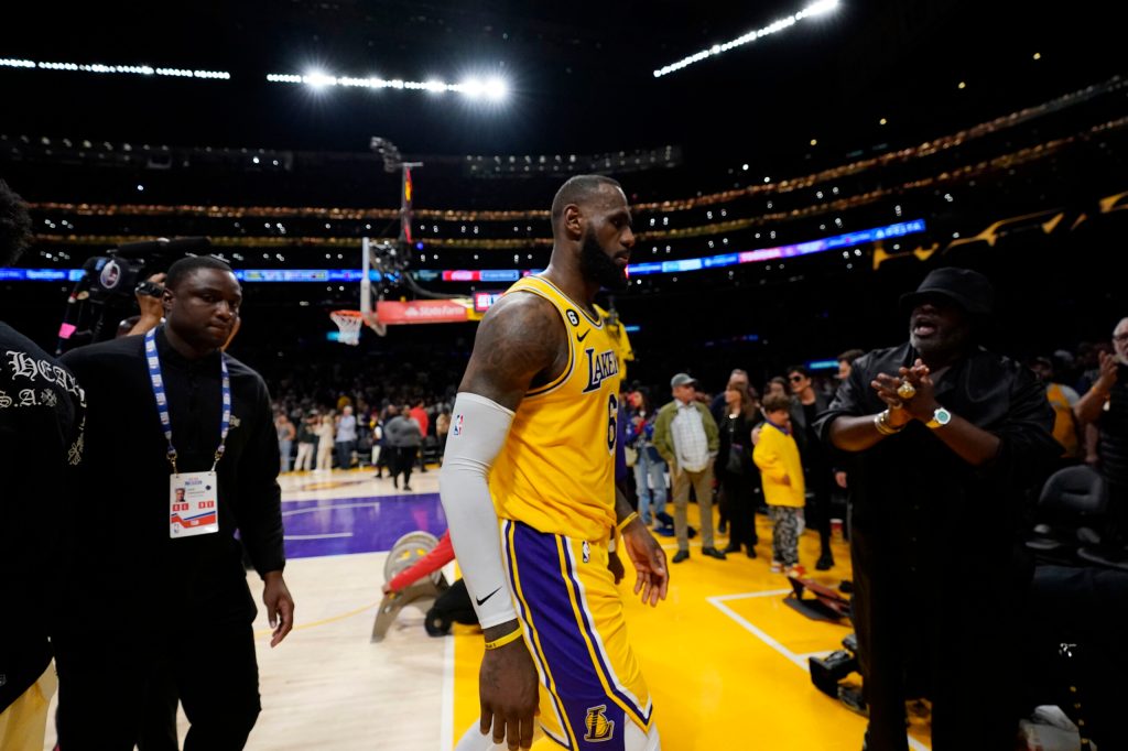 LeBron James leaves door open for retirement after playoff exit