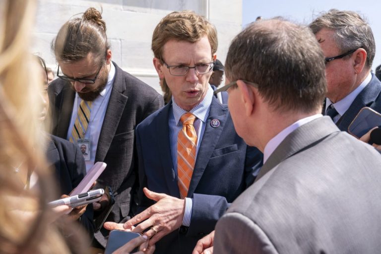 Rep. Dusty Johnson, R-S.D. (AP Photo/Jacquelyn Martin)