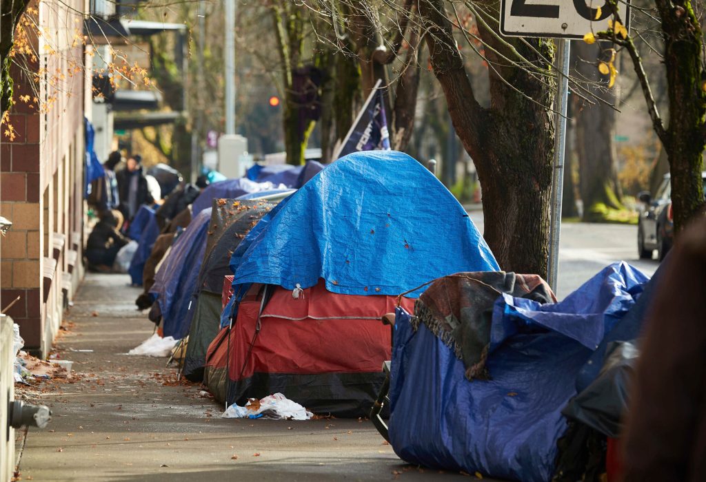 Portlanders see homelessness as city’s biggest issue — but reject police intervention