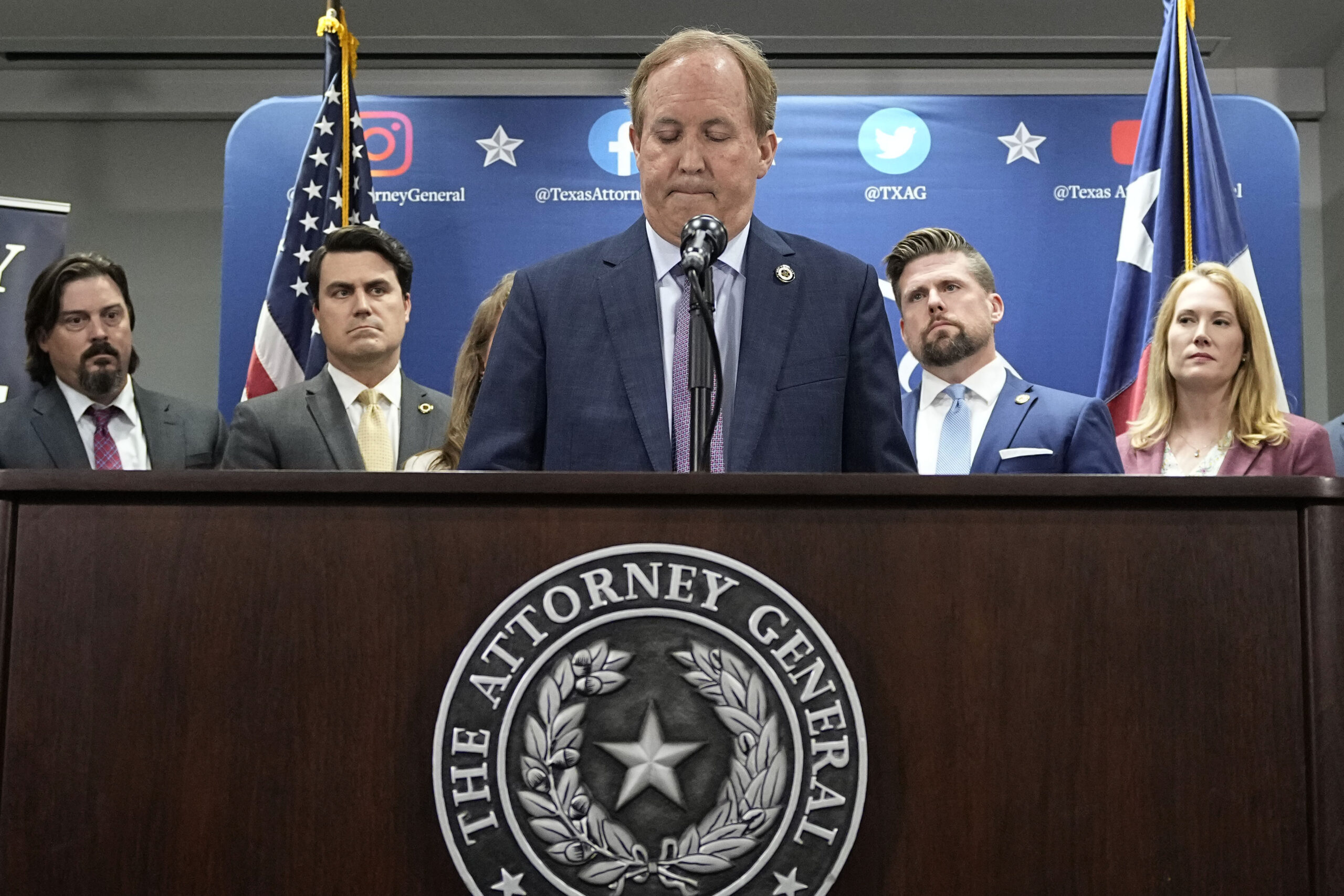 Texas House votes to impeach state Attorney General Ken Paxton