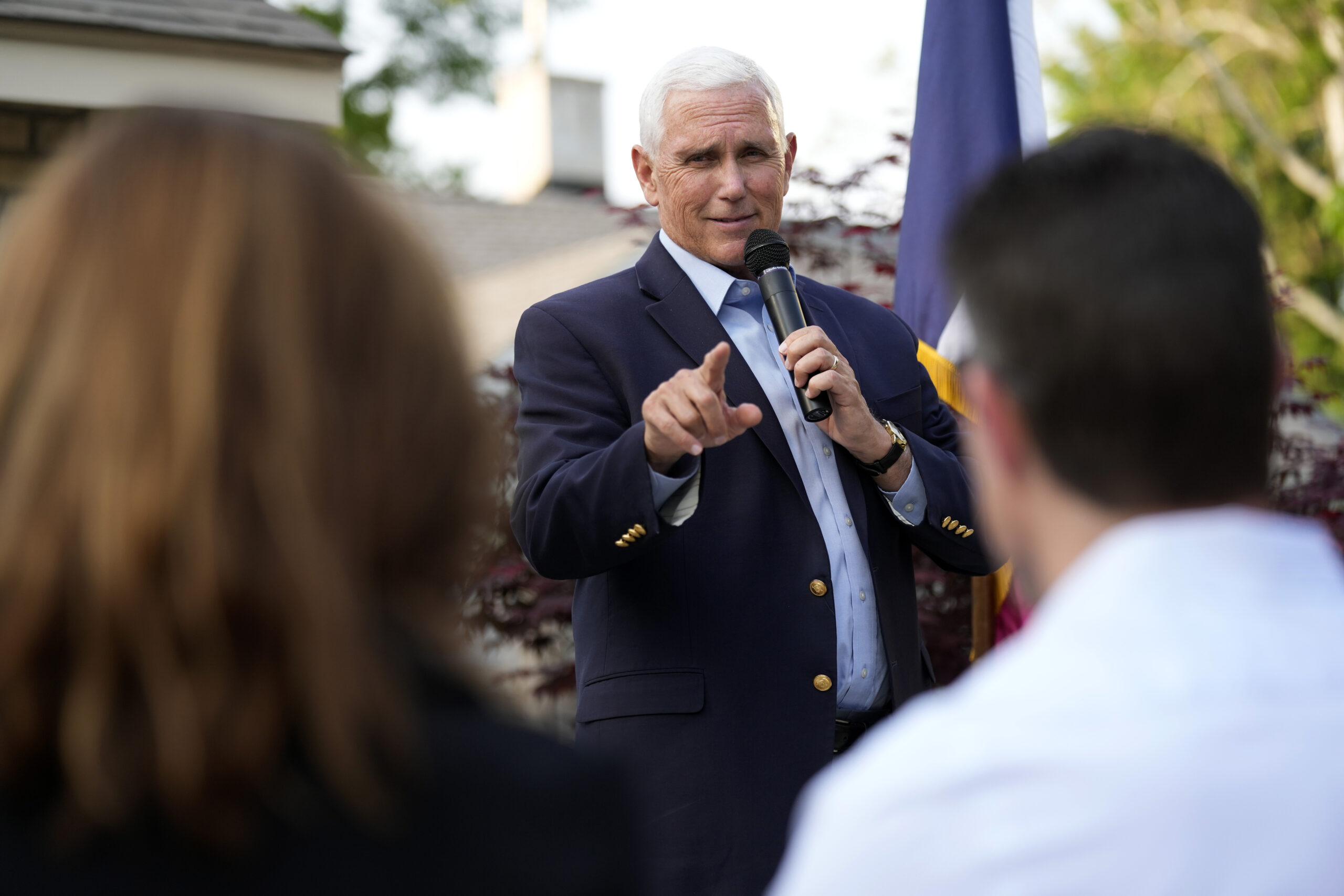 Pence reminds voters he supports 15-week abortion ban in campaign launch