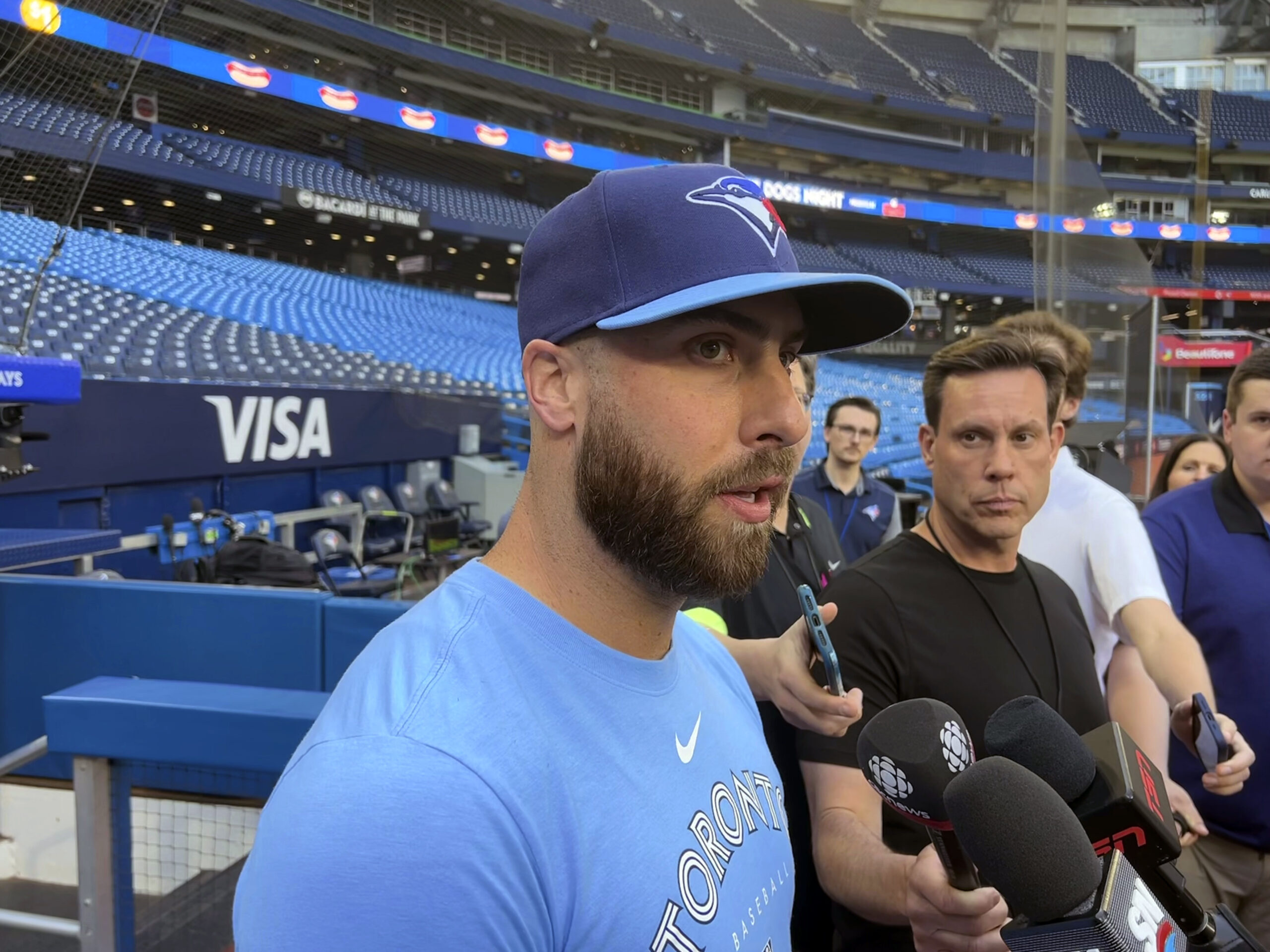 Blue Jays pitcher who apologized for sharing Christian video removed from roster