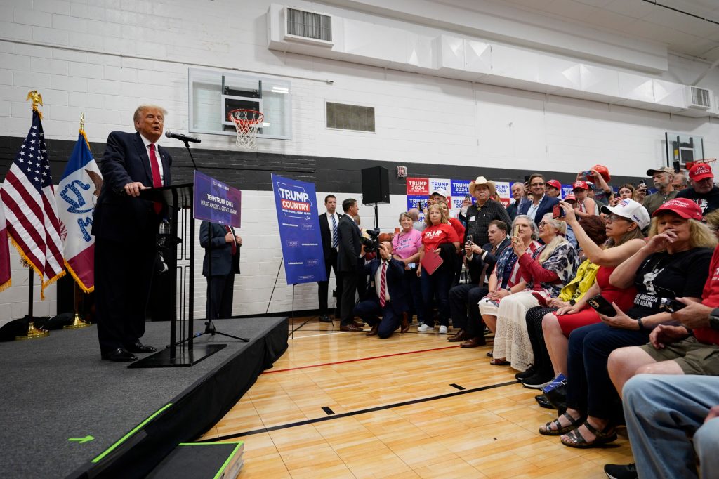 Trump picks his spots rather than jumping from one GOP campaign event to another