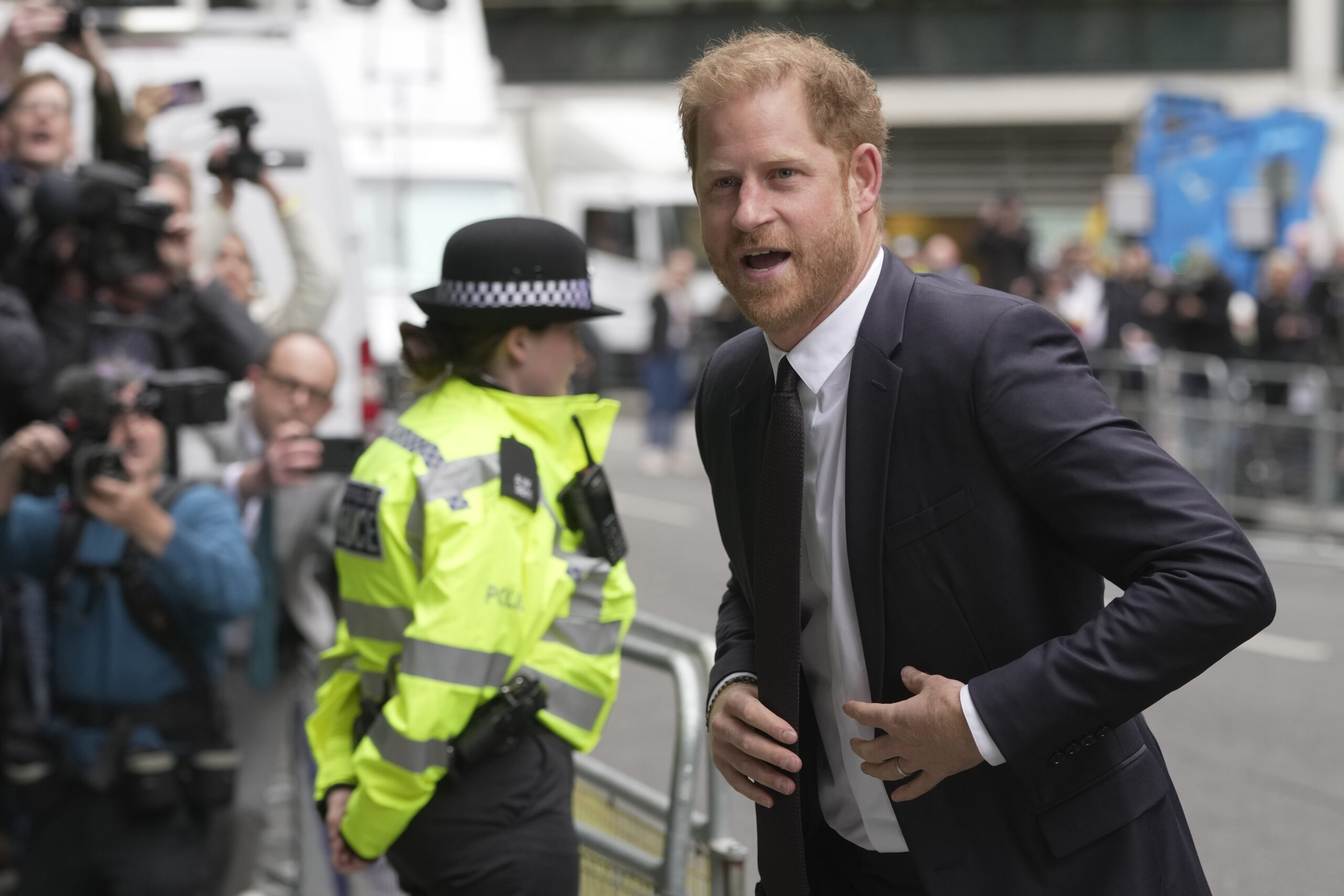 Prince Harry tells court tabloids hacked his voicemails and played ‘destructive role’